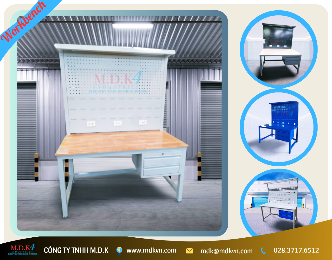 Bàn thao tác / workbench MDK4-005